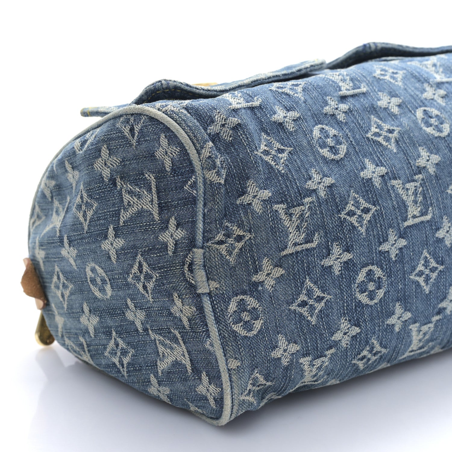 Louis Vuitton Monogram Denim Neo Speedy Blue 7 of 8