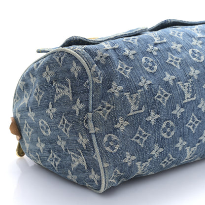 Louis Vuitton Monogram Denim Neo Speedy Blue 7 of 8