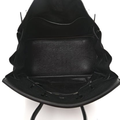 Hermes Taurillon Clemence Birkin 35 Black 5 of 17