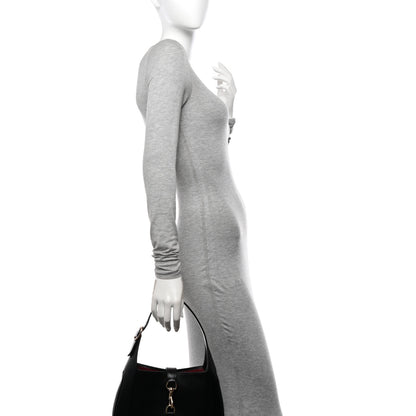 Gucci Calfskin Small Jackie Shoulder Bag Black 2 of 10