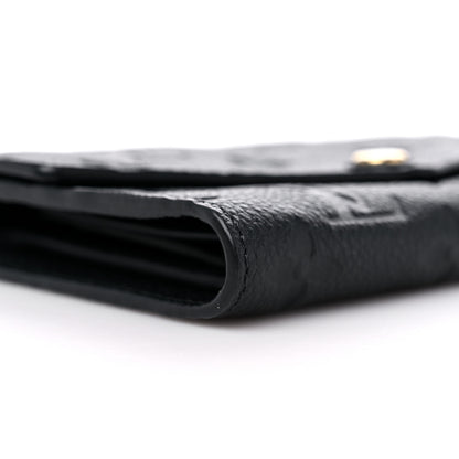 Louis Vuitton Empreinte Compact Curieuse Wallet Black 7 of 9