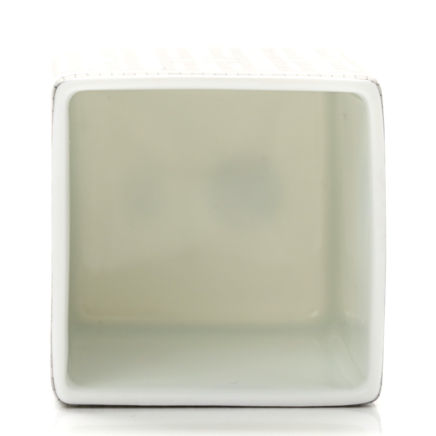 Hermes Porcelain Small Mosaique Au 24 Sugar Box Platinum 5 of 9