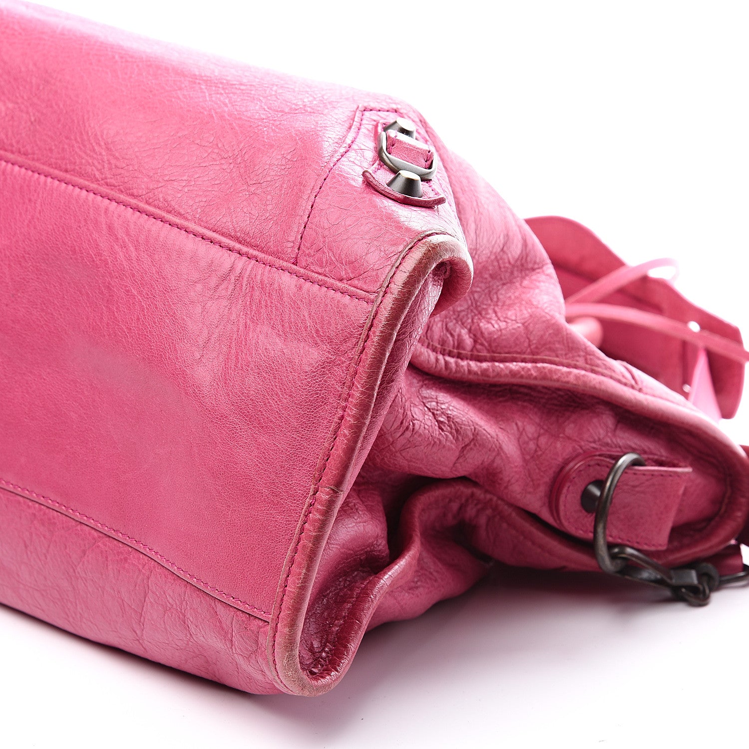 Balenciaga Agneau Classic Hardware City Cyclamen Fucsia 9 of 10