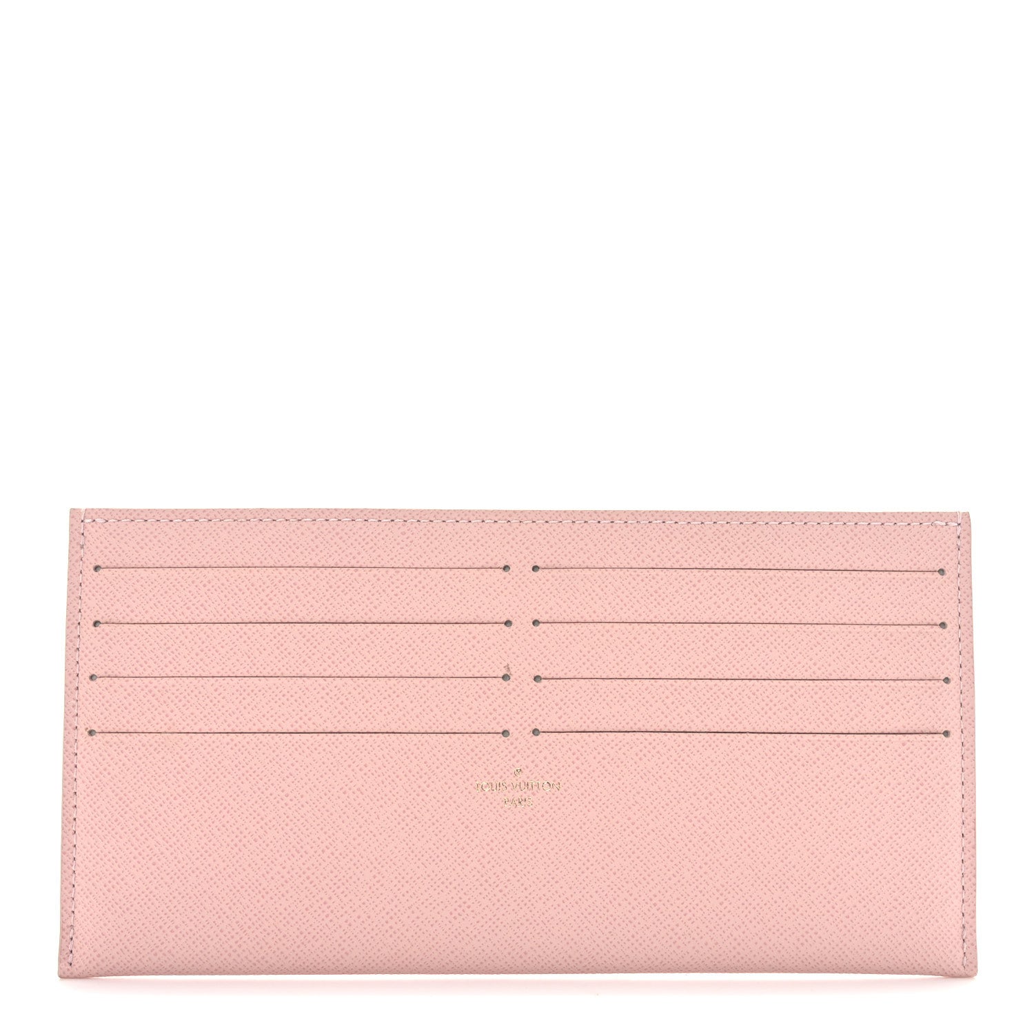 Louis Vuitton Calfskin Felicie Card Holder Insert Rose Ballerine 1 of 6