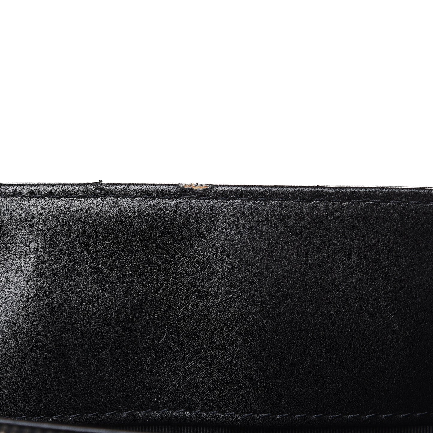 Calfskin Quilted CC Shopping Tote Black
