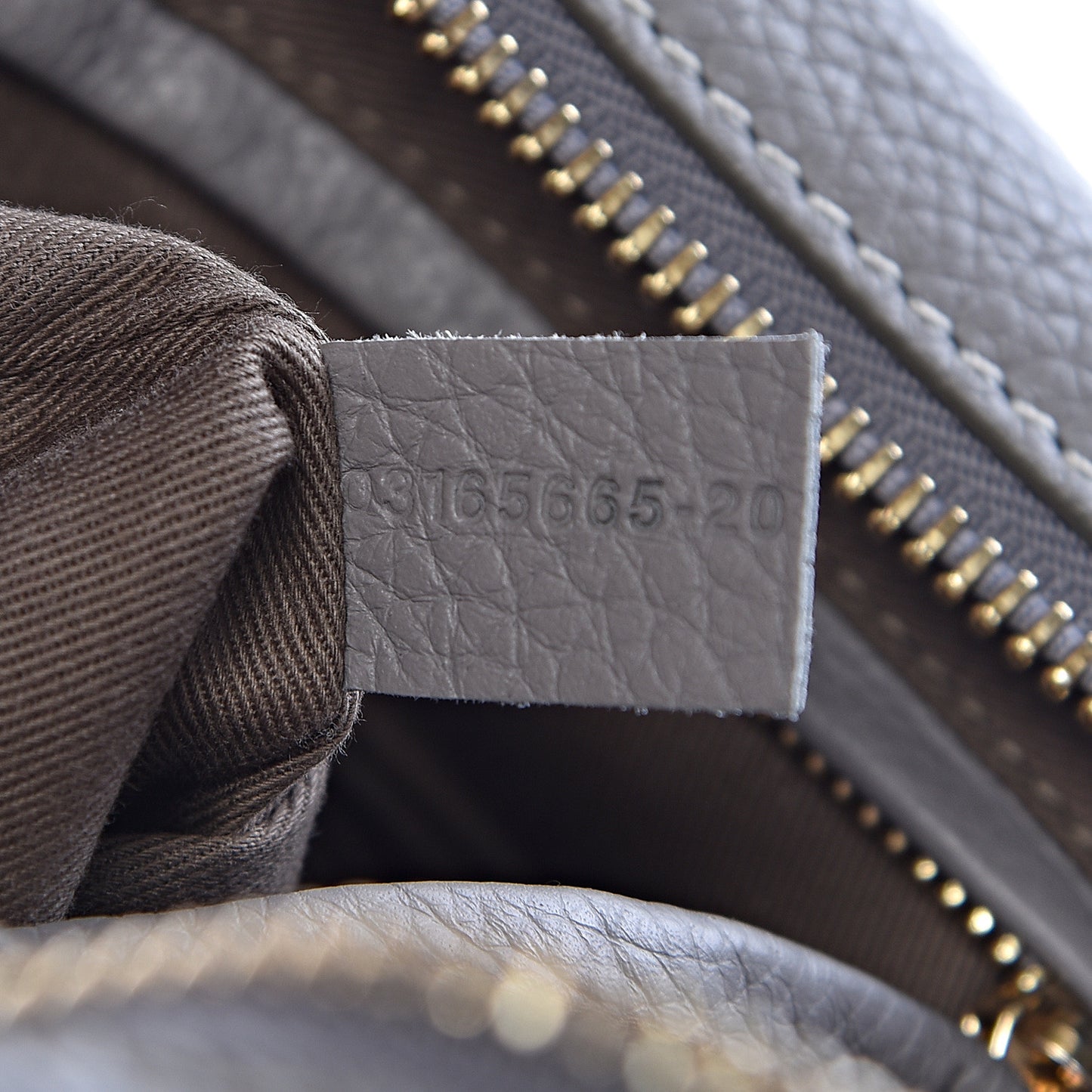Calfskin Medium Marcie Satchel Cashmere Grey