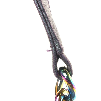 Chanel Iridescent Goatskin Quilted Medium Boy Flap Purple 12 of 12