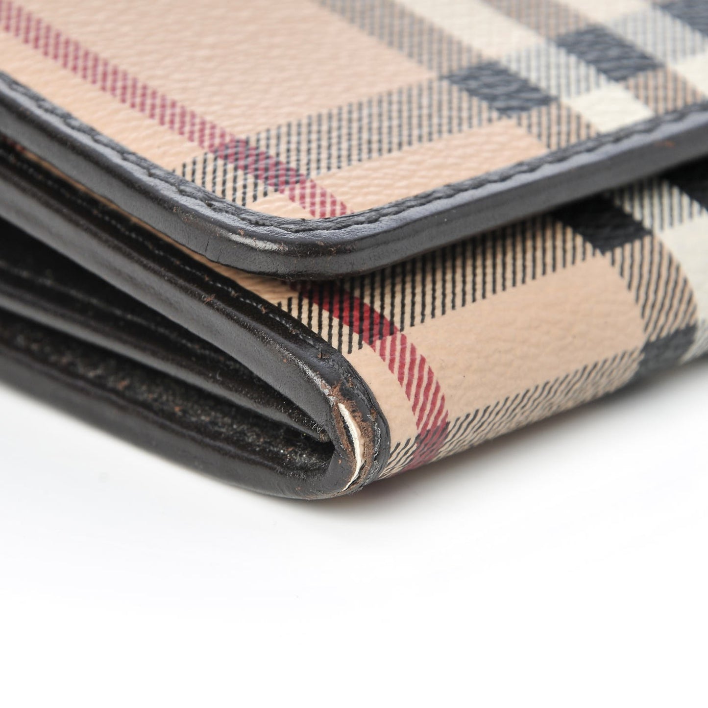 Haymarket Check Continental Wallet Chocolate