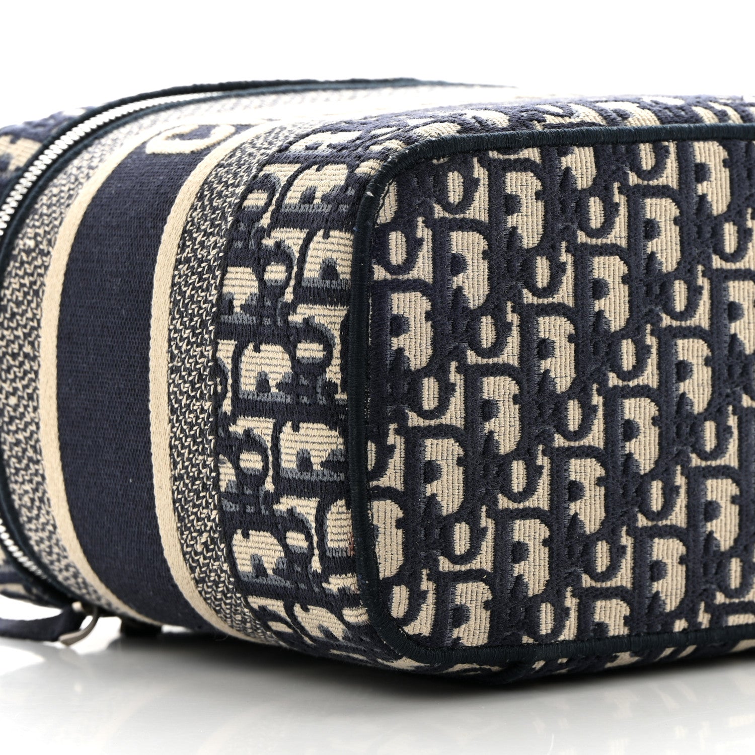 Christian Dior Oblique Diortravel Vanity Case Blue 8 of 11