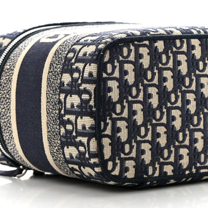 Christian Dior Oblique Diortravel Vanity Case Blue 8 of 11