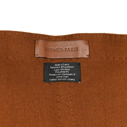 Hermes Cashmere Wool Poncho 4 of 4