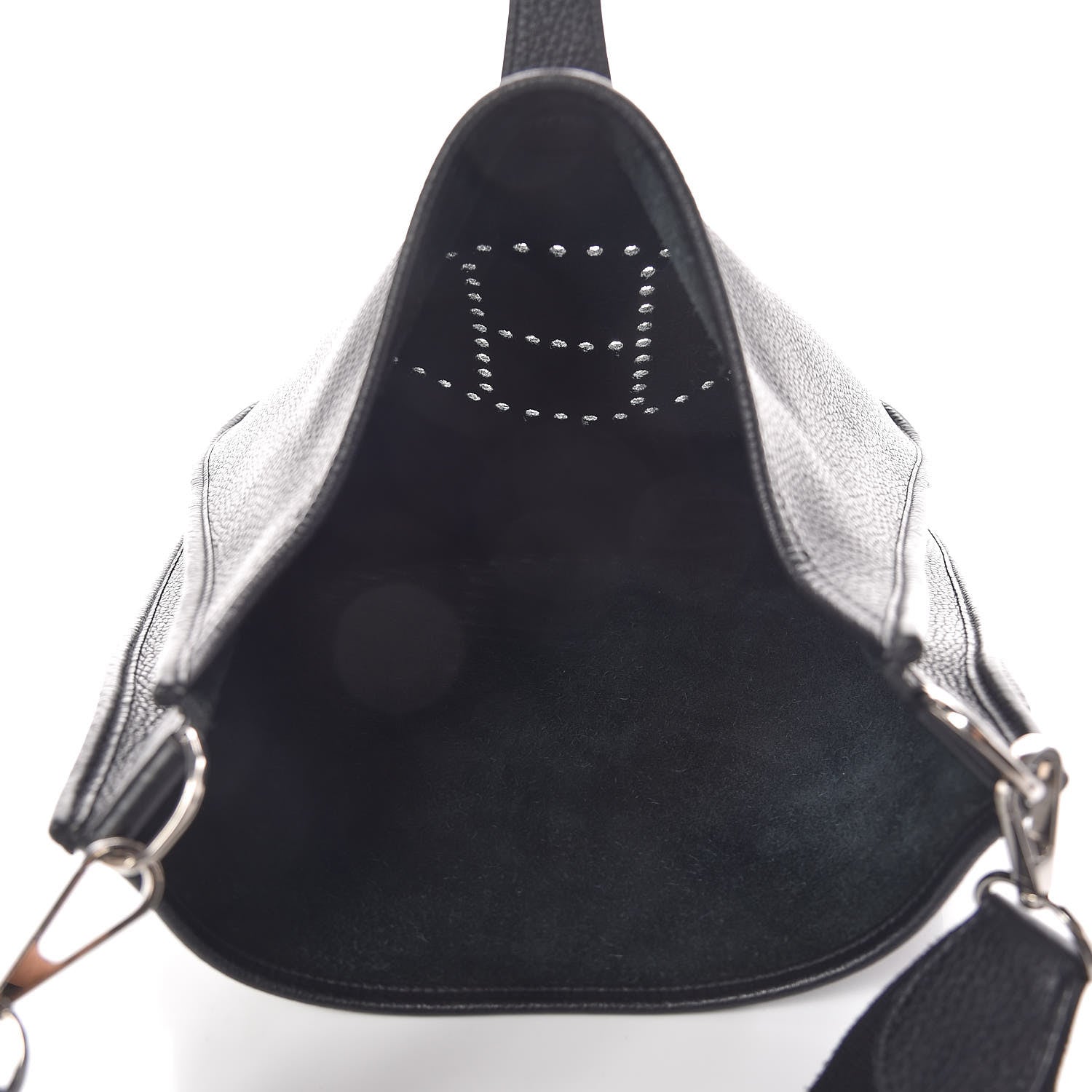 Hermes Taurillon Clemence Evelyne III GM Black 7 of 12