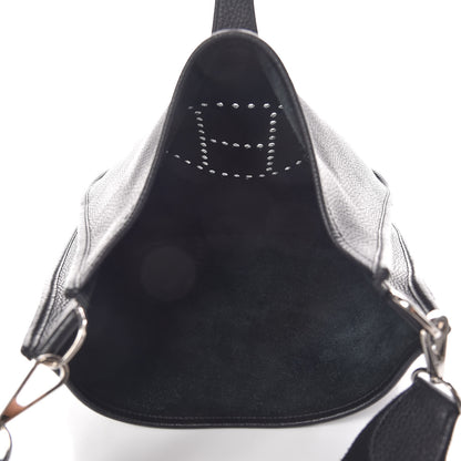 Hermes Taurillon Clemence Evelyne III GM Black 7 of 12