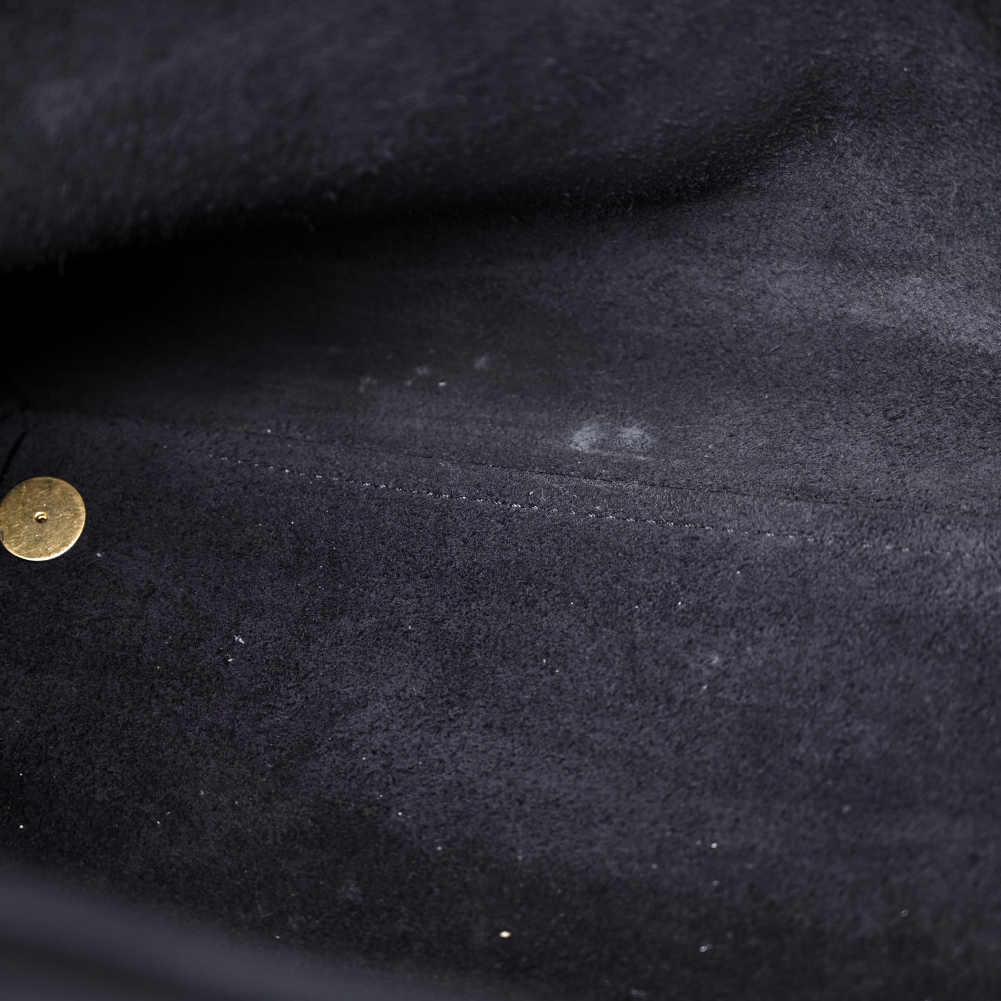 Grained Calfskin Small Belt Bag Black