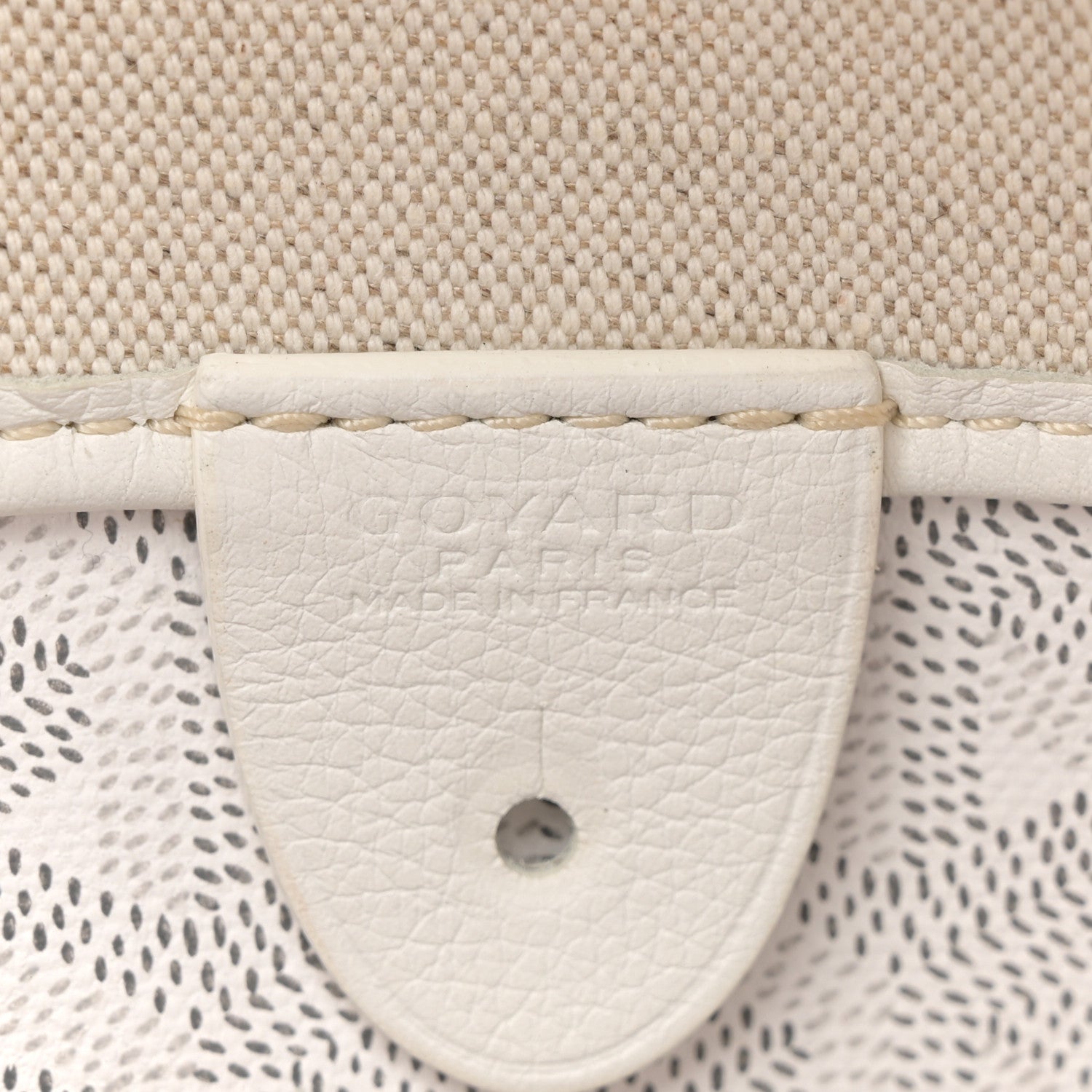 Goyard Goyardine Artois PM White 6 of 14