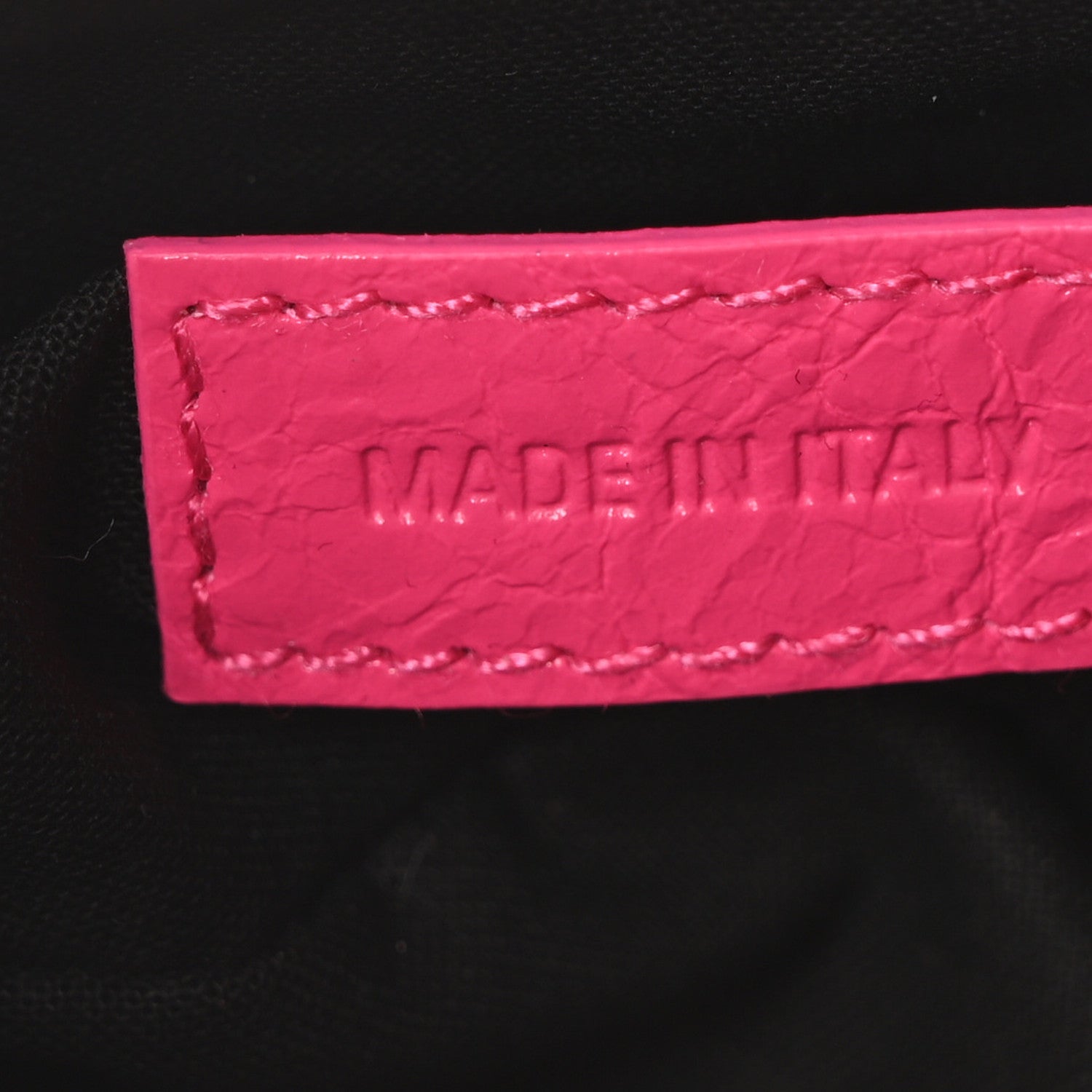Balenciaga Agneau Arena Le Cagole Shoulder Bag XS Hot Pink 9 of 12