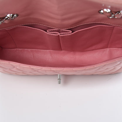 Chanel Lambskin Quilted East West Flap Pink 6 of 14