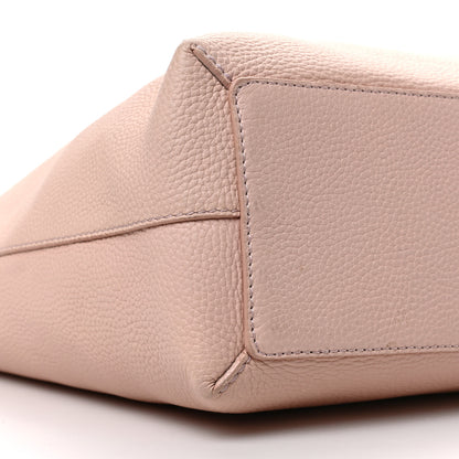 Burberry Grainy Calfskin Remington Tote Pale Ash Rose 7 of 8
