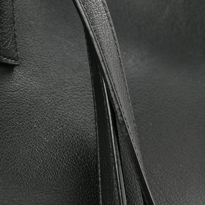 Saint Laurent Calfskin Large Shopping Tote Black 12 of 12