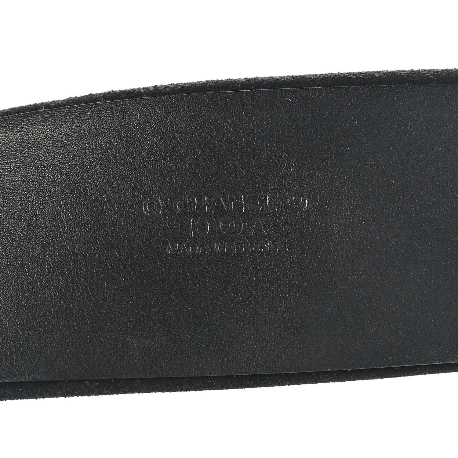 Chanel Suede CC Belt 85 34 Black 5 of 8