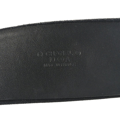 Chanel Suede CC Belt 85 34 Black 5 of 8