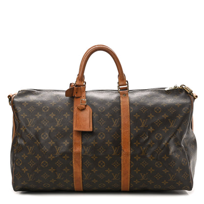 Louis Vuitton Monogram Keepall Bandouliere 55 1 of 12
