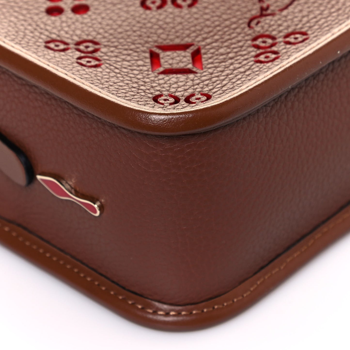 Calfskin Small Radioloubi Biscotto Loubi