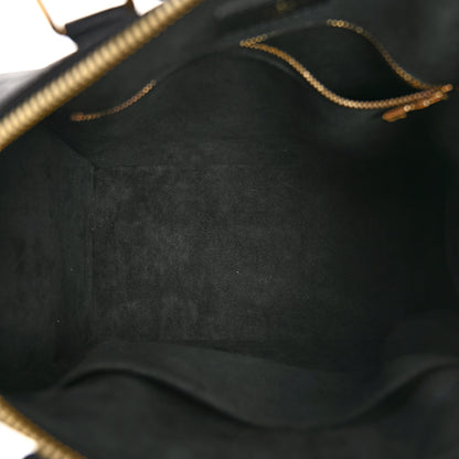 Louis Vuitton Empreinte Monogram Giant Speedy Bandouliere 25 Black 5 of 9
