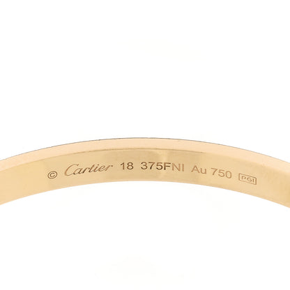 Cartier 18K Yellow Gold LOVE Bracelet 18 6 of 9