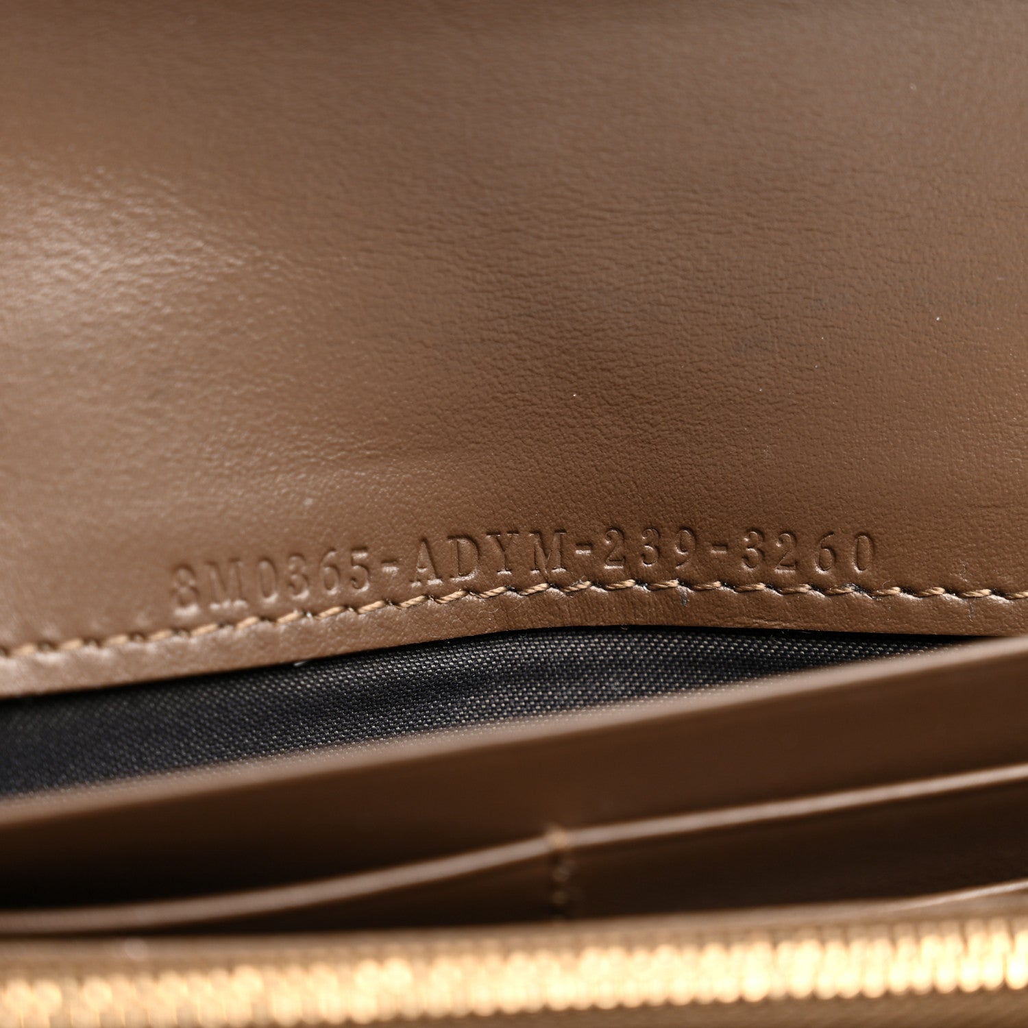 Fendi Vitello Soft F is Fendi Bi-Color FF 1974 Embossed Continental Envelope Wallet On Chain Maya Black 7 of 11