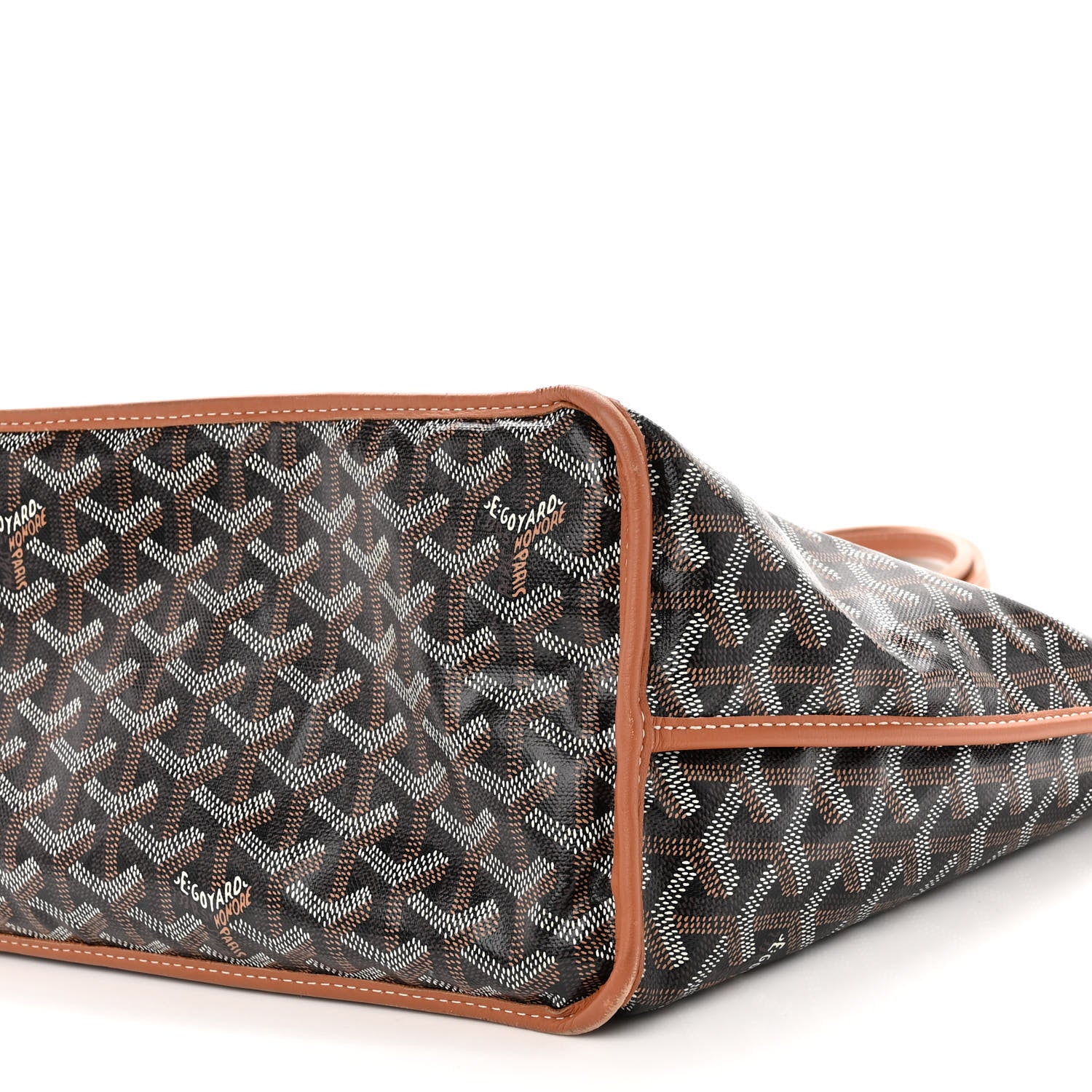 Goyard Goyardine Reversible Anjou PM Black Gold 17 of 20