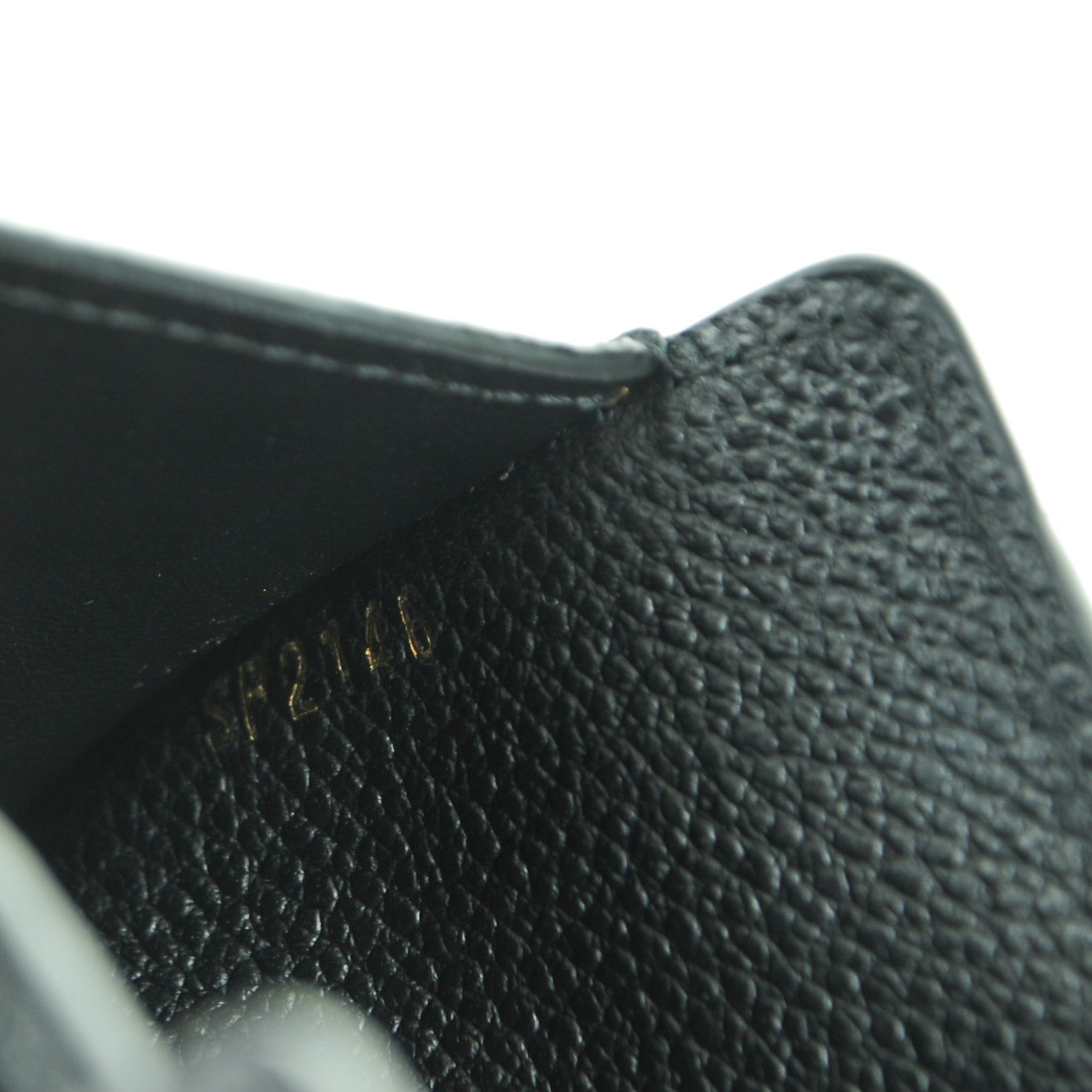 Louis Vuitton Empreinte Compact Curieuse Wallet Black 7 of 7