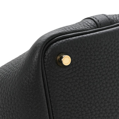 Hermes Taurillon Clemence Picotin Lock 18 PM Black 10 of 12