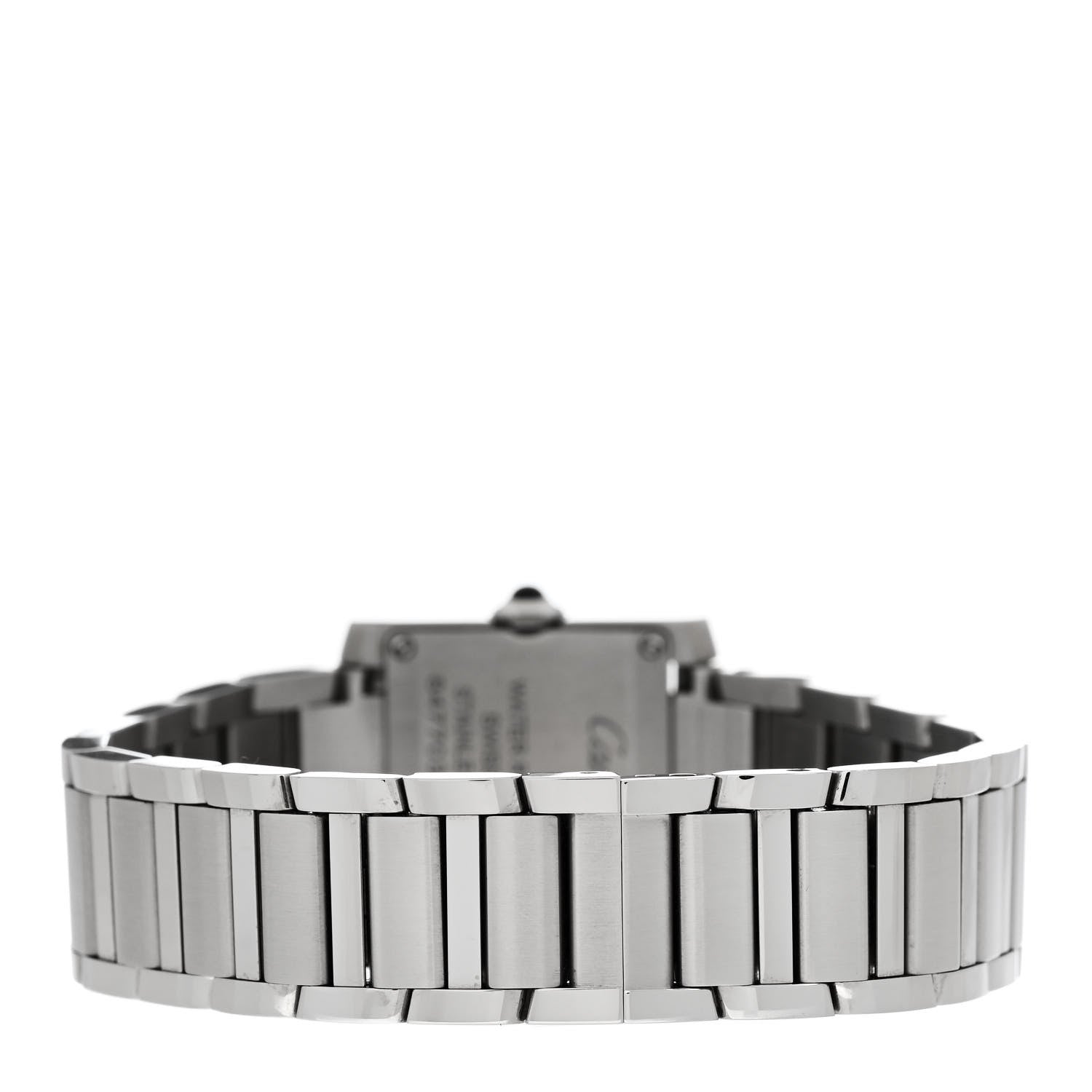 Cartier Stainless Steel 21mm Tank Francaise Quartz Watch Silver 3 of 5