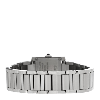 Cartier Stainless Steel 21mm Tank Francaise Quartz Watch Silver 3 of 5