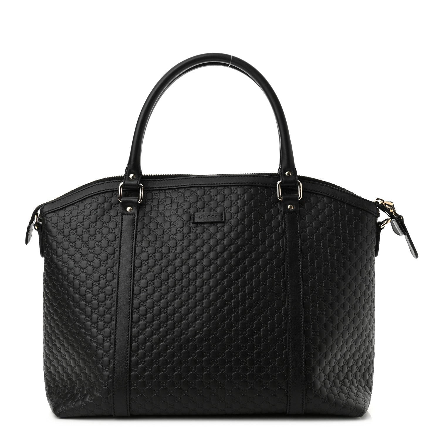 Gucci Soft Microguccissima Large Dome Satchel Black 1 of 11