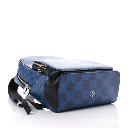 Louis Vuitton Damier Graphite 3D Campus Backpack Navy 3 of 12