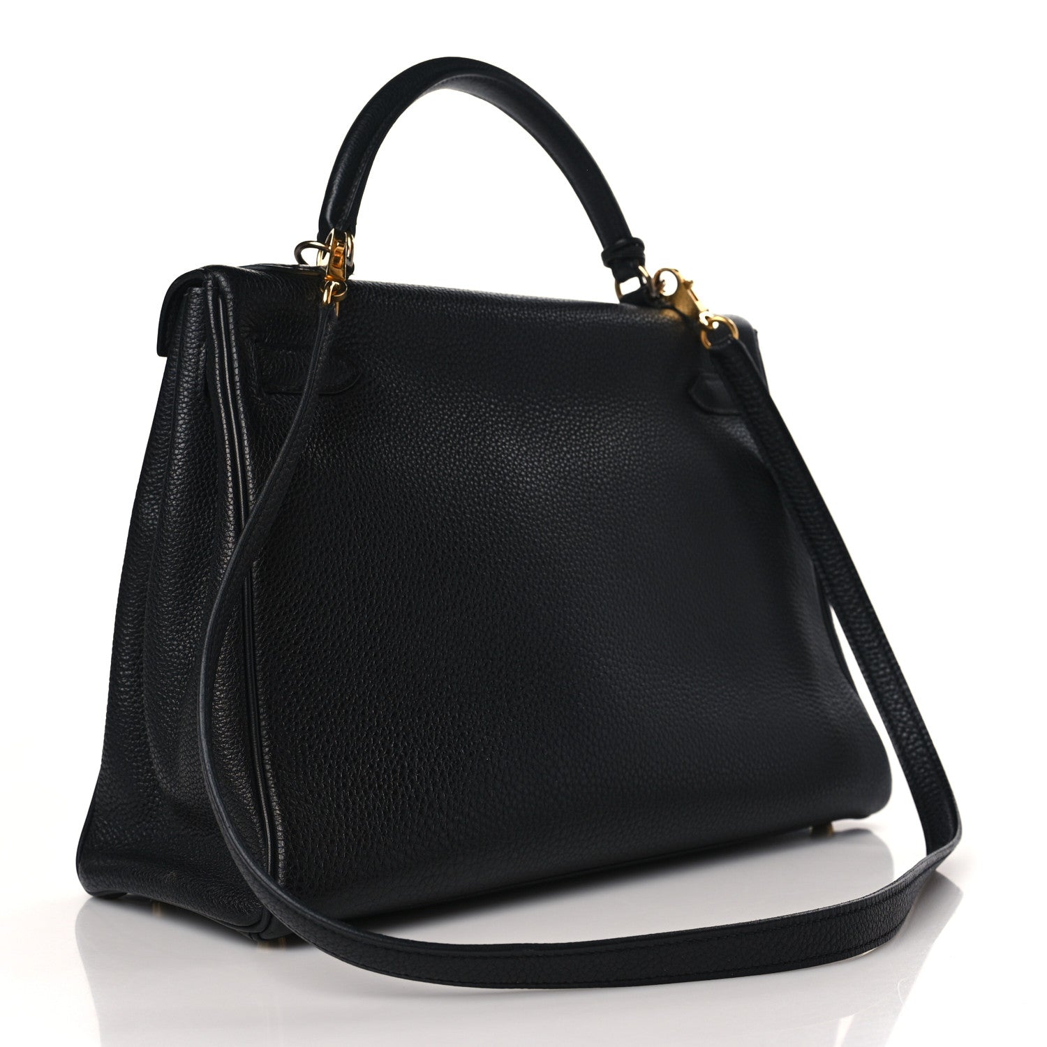 Hermes Togo Kelly Retourne 32 Black 3 of 10