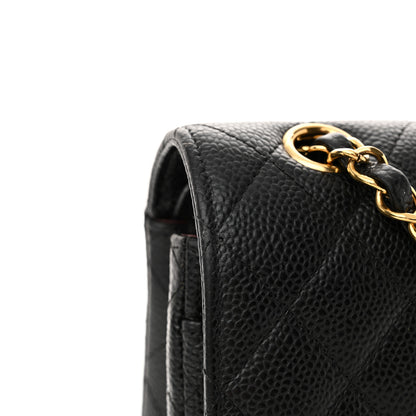 Chanel Caviar Quilted Small Double Flap Black 16 of 16