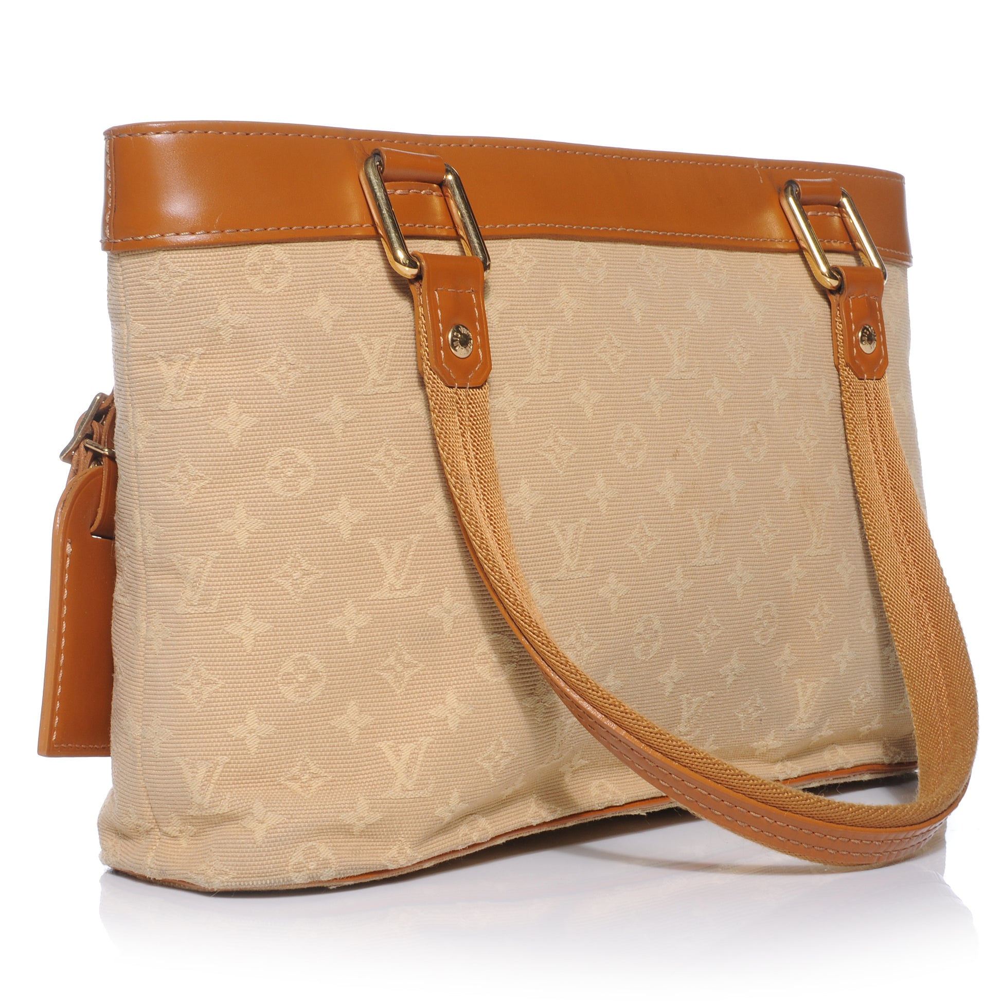 Louis Vuitton Mini Monogram LUCILLE PM Beige 3 of 7