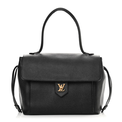 Louis Vuitton Calfskin Lockme PM Black 1 of 17
