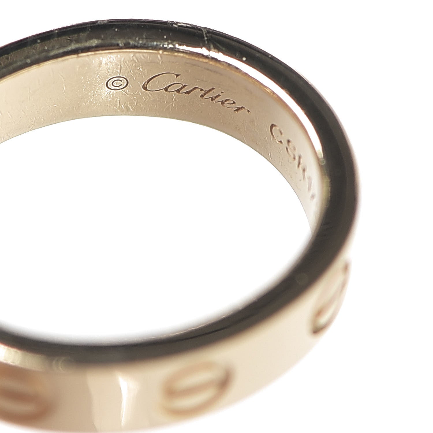Cartier 18K Yellow Gold Interlocking LOVE Necklace 5 of 7