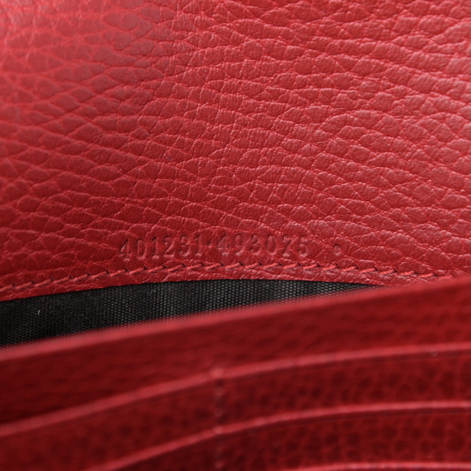 Gucci Calfskin Mini Dionysus Chain Wallet Hibiscus Red 7 of 10