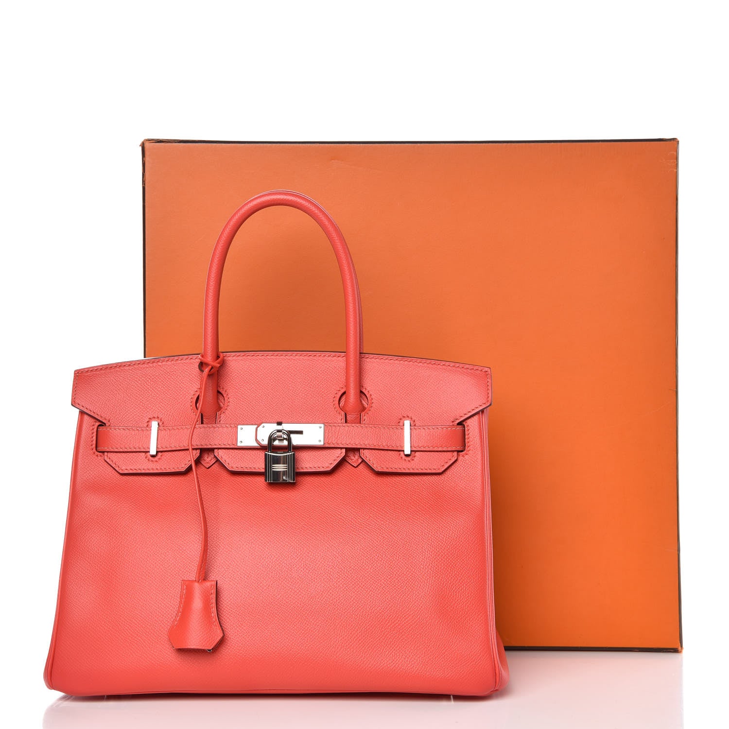 Hermes Epsom Birkin 30 Rose Jaipur 34 of 34