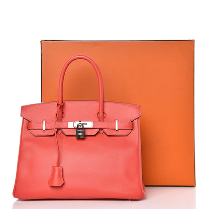 Hermes Epsom Birkin 30 Rose Jaipur 34 of 34
