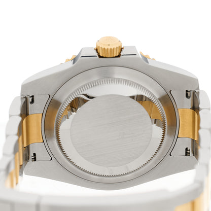 Rolex Stainless Steel 18K Yellow Gold 40mm Submariner Date Watch Royal Blue 116613LB 4 of 5