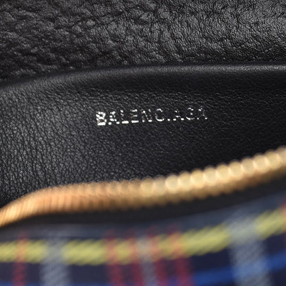 Balenciaga Calfskin Plaid Everyday S Camera Bag Multicolor 6 of 8