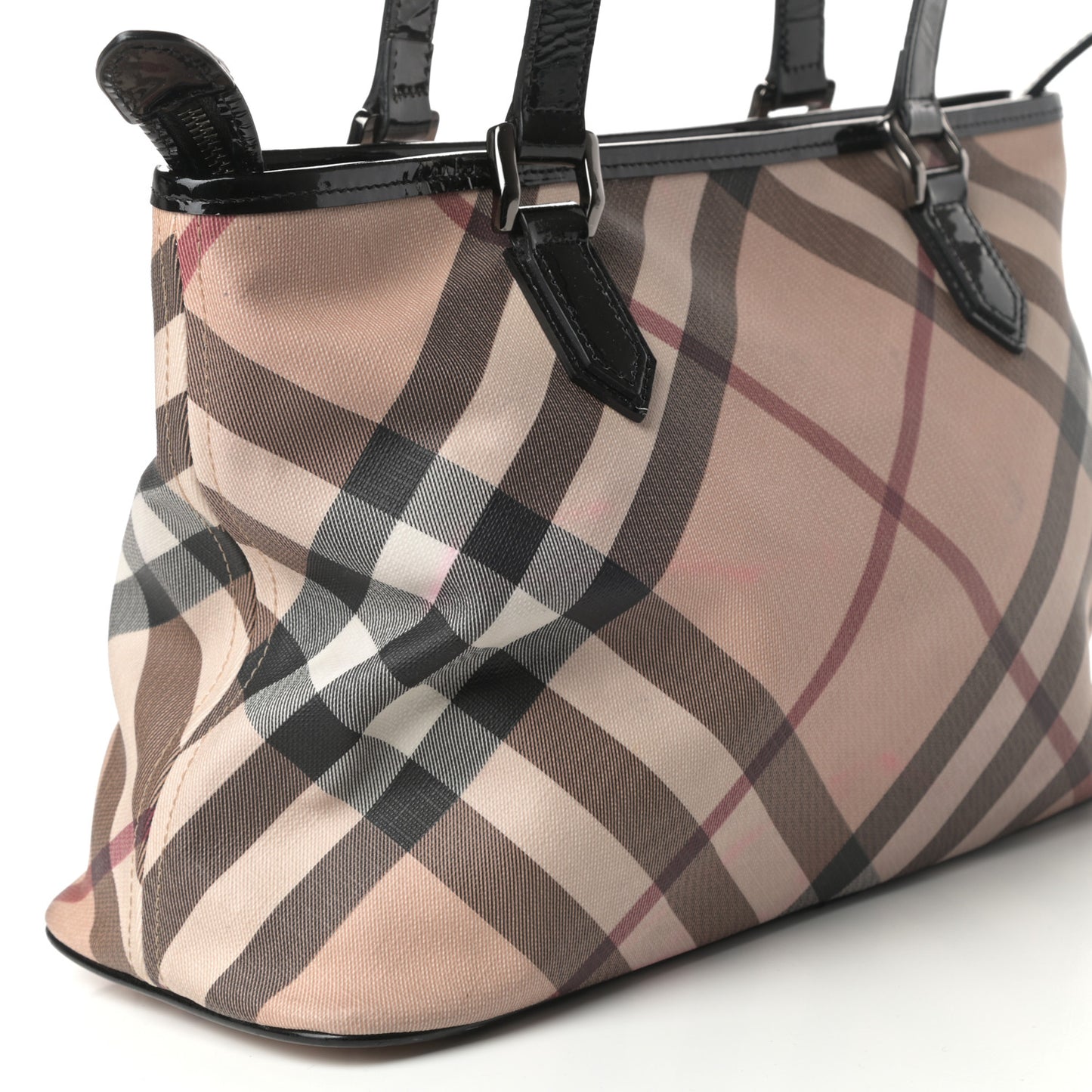 Supernova Check Regent Tote Black