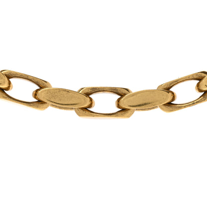 Christian Dior Metal Lucky Locket Choker Necklace Aged Gold 5 of 9