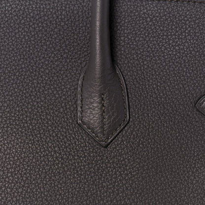 Hermes Togo Birkin 35 Etain 11 of 38